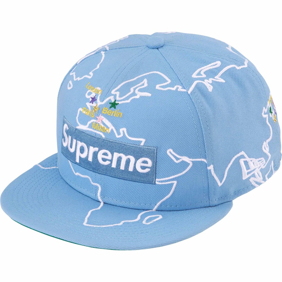 Details on Worldwide Box Logo New Era Light Blue from fall winter
                                                    2023 (Price is $54)