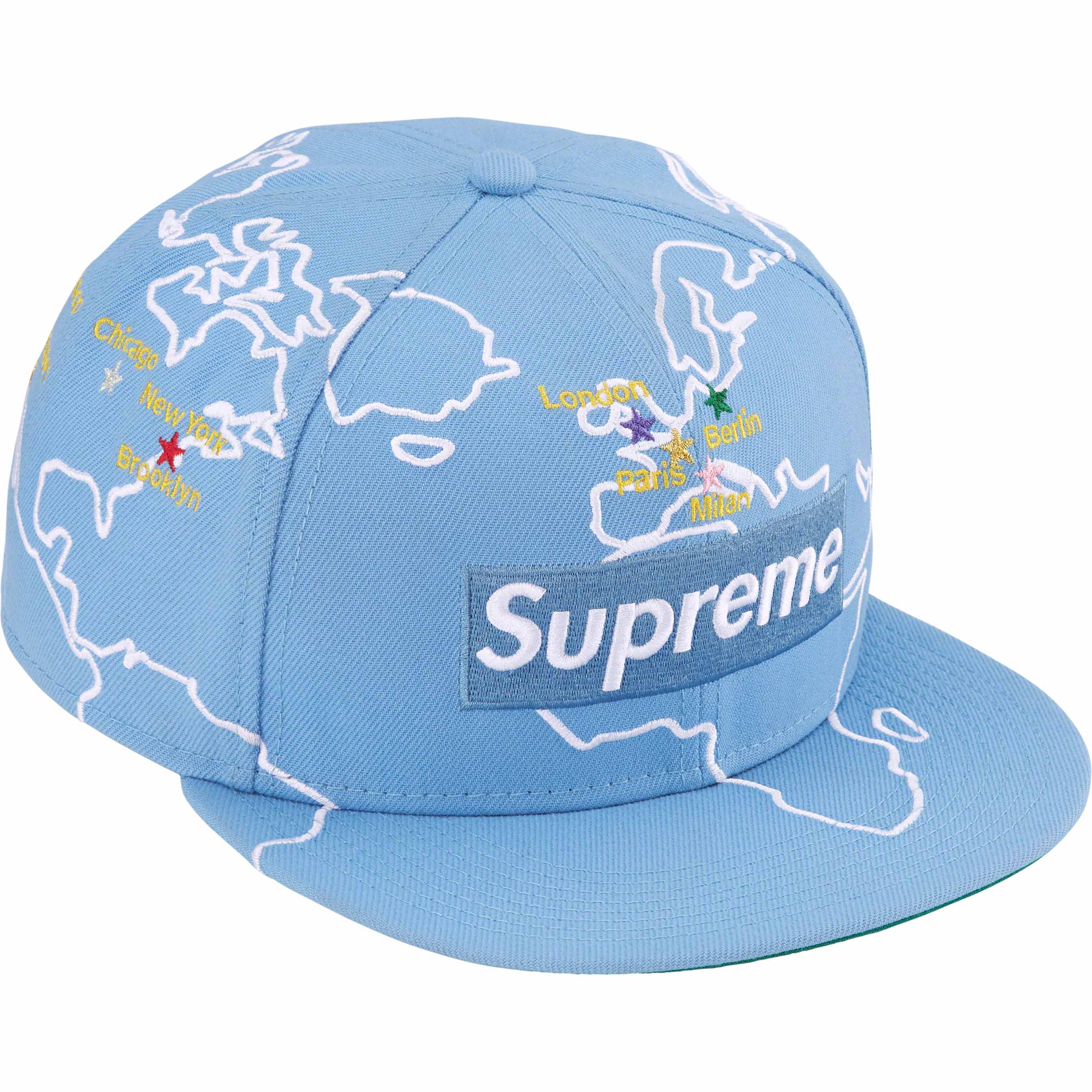 Worldwide Box Logo New Era   fall winter    Supreme