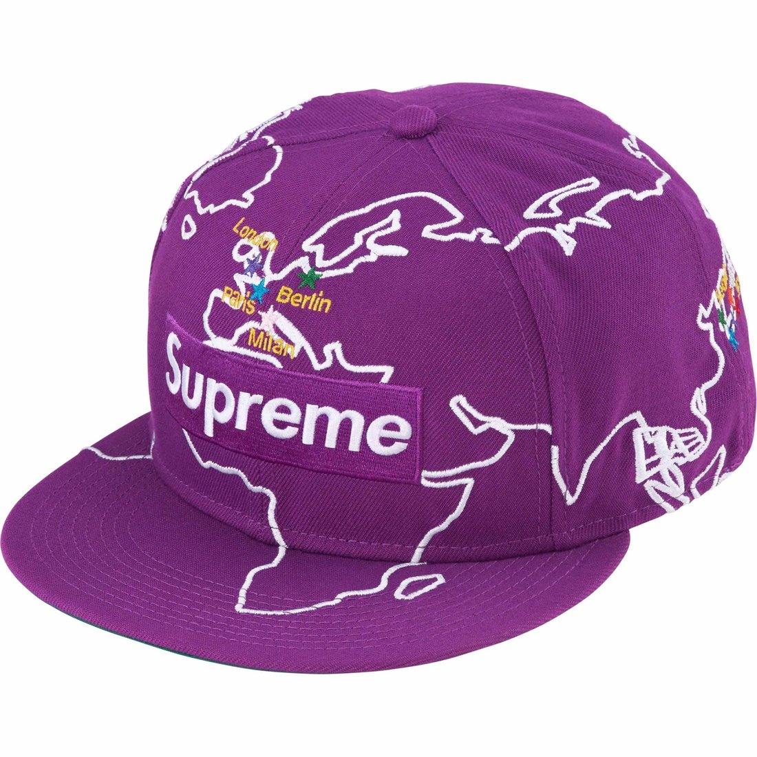 Details on Worldwide Box Logo New Era Purple from fall winter
                                                    2023 (Price is $54)