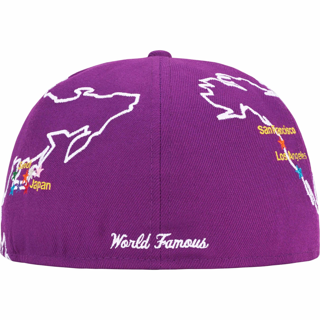 Details on Worldwide Box Logo New Era Purple from fall winter
                                                    2023 (Price is $54)