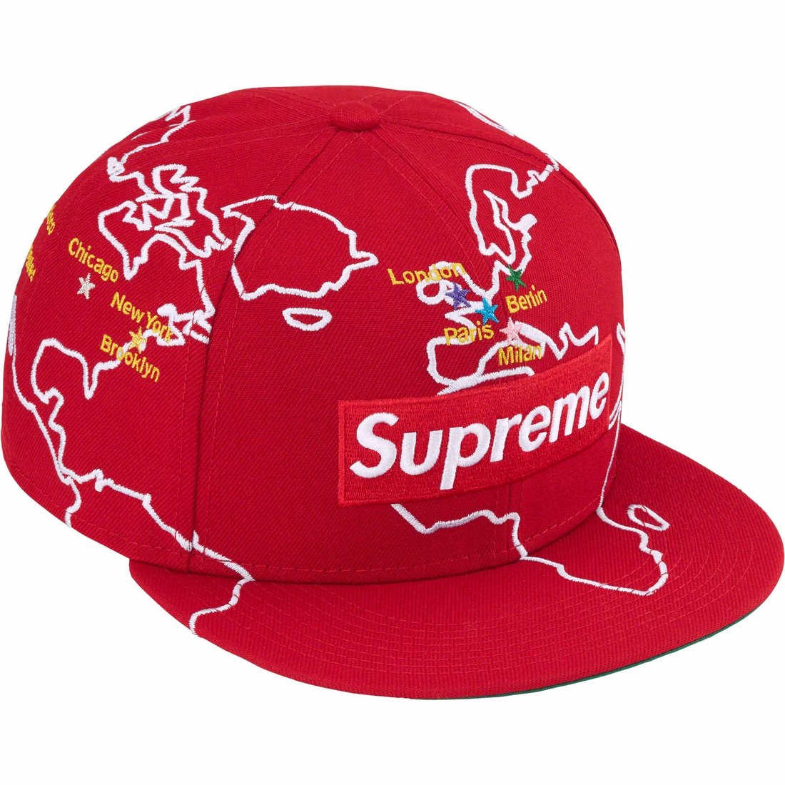 Details on Worldwide Box Logo New Era Red from fall winter
                                                    2023 (Price is $54)