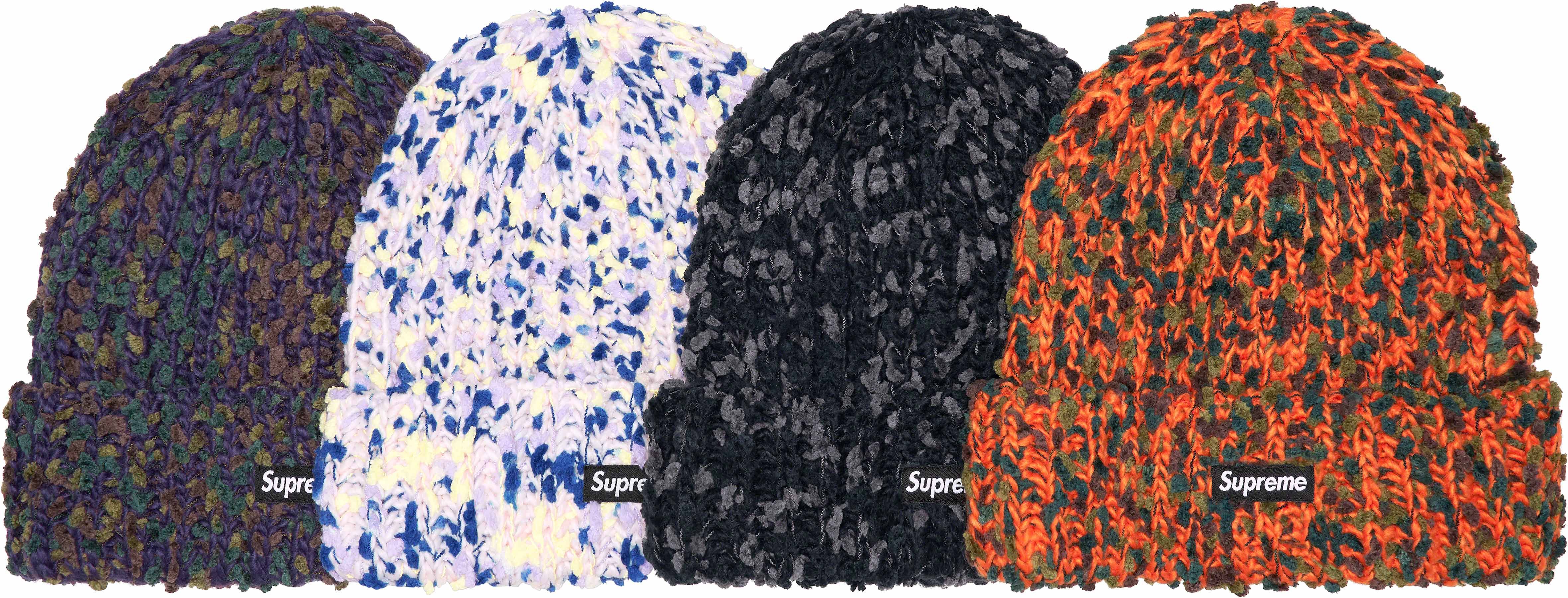 Chenille Beanie - fall winter 2023 - Supreme