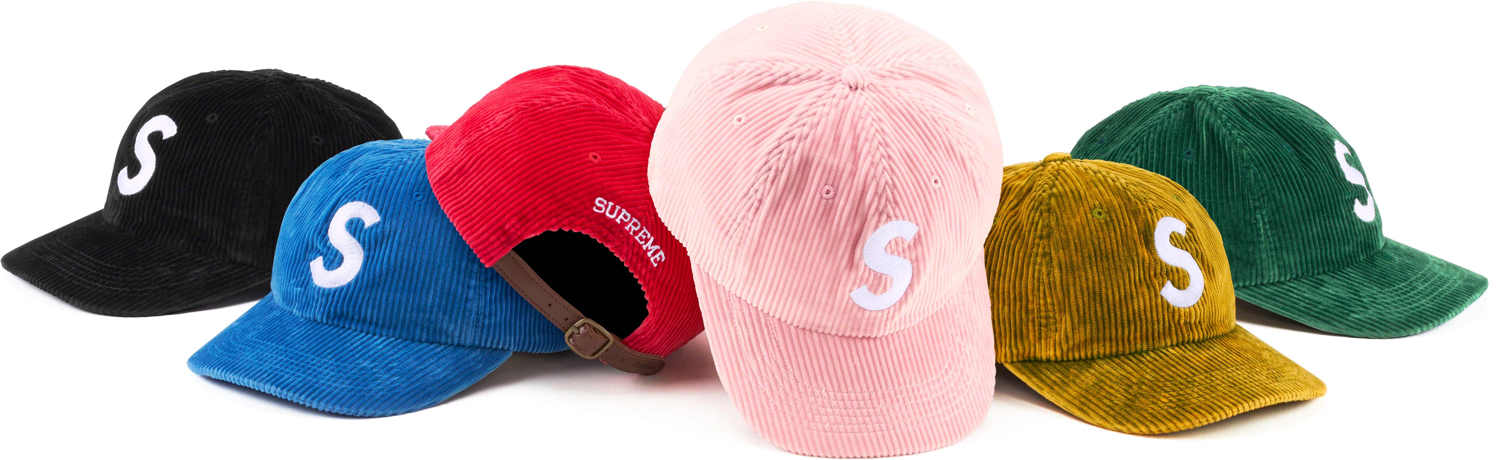 Corduroy S Logo 6-Panel - fall winter 2023 - Supreme