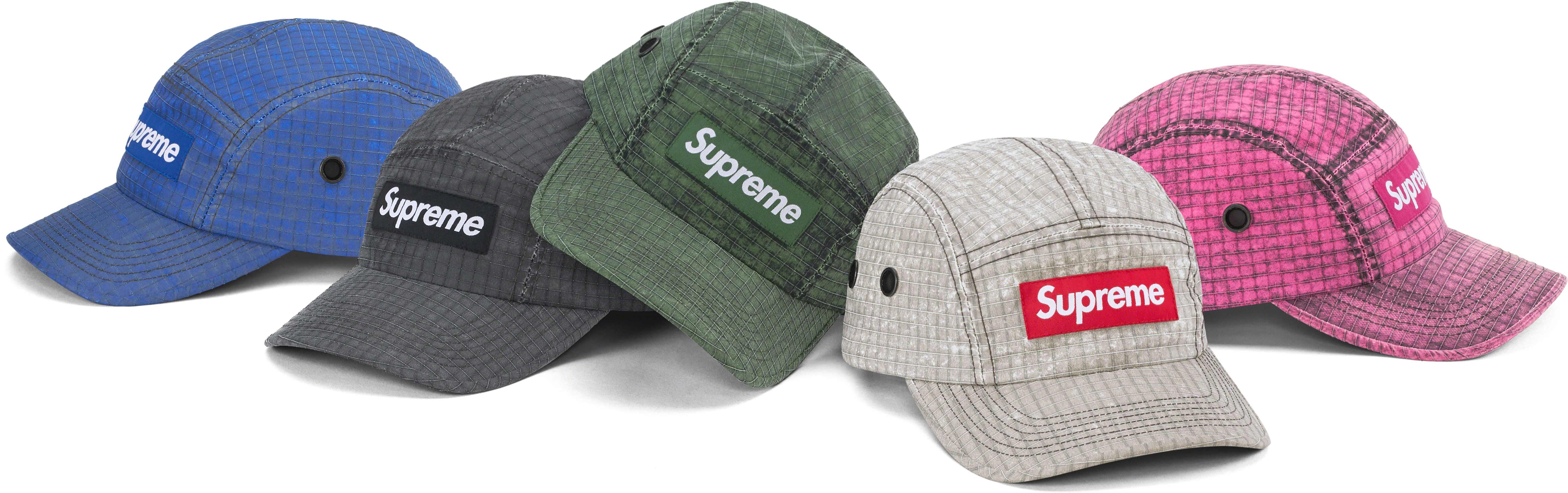 Distressed Ripstop Camp Cap - fall winter 2023 - Supreme