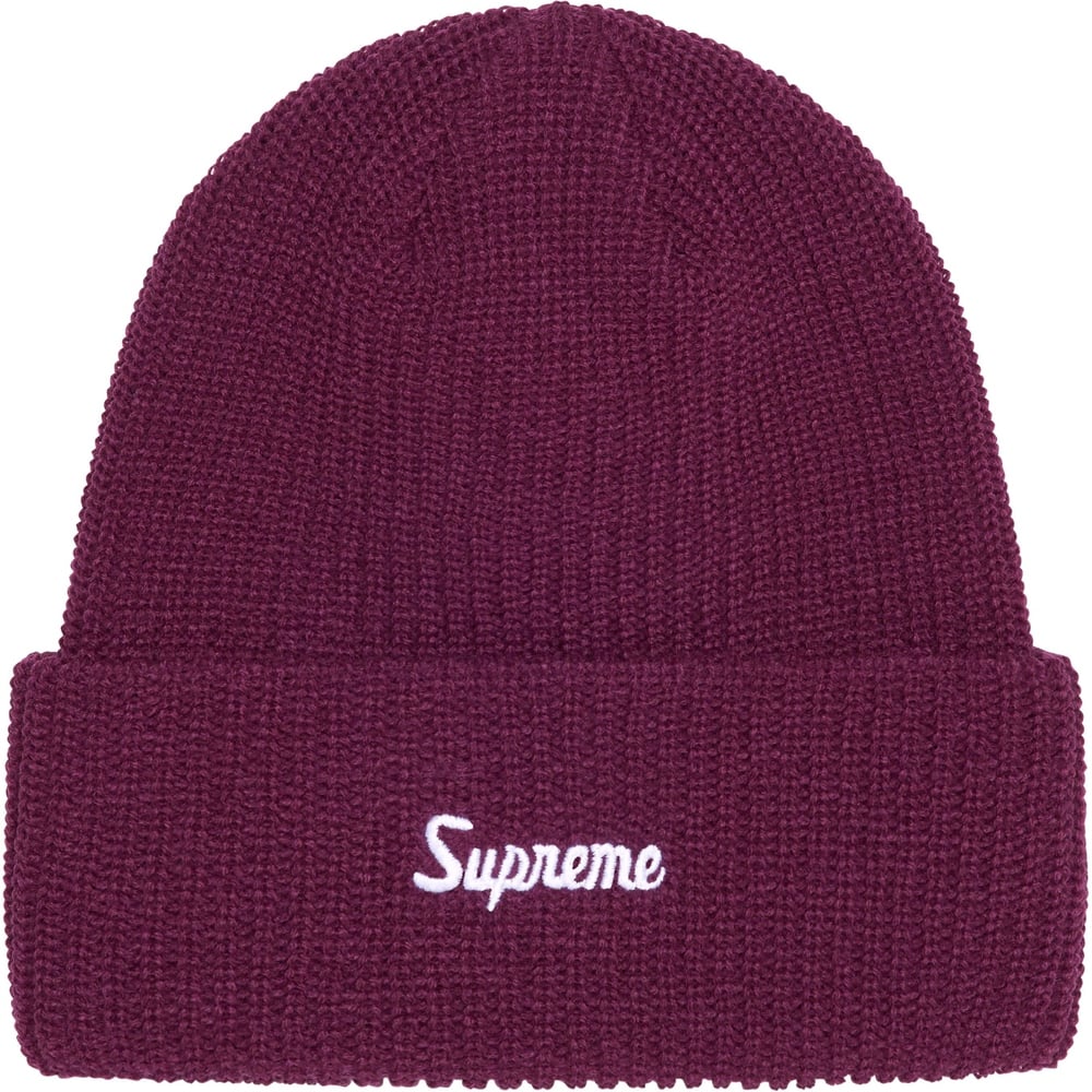 Details on Loose Gauge Beanie  from fall winter
                                                    2023 (Price is $40)