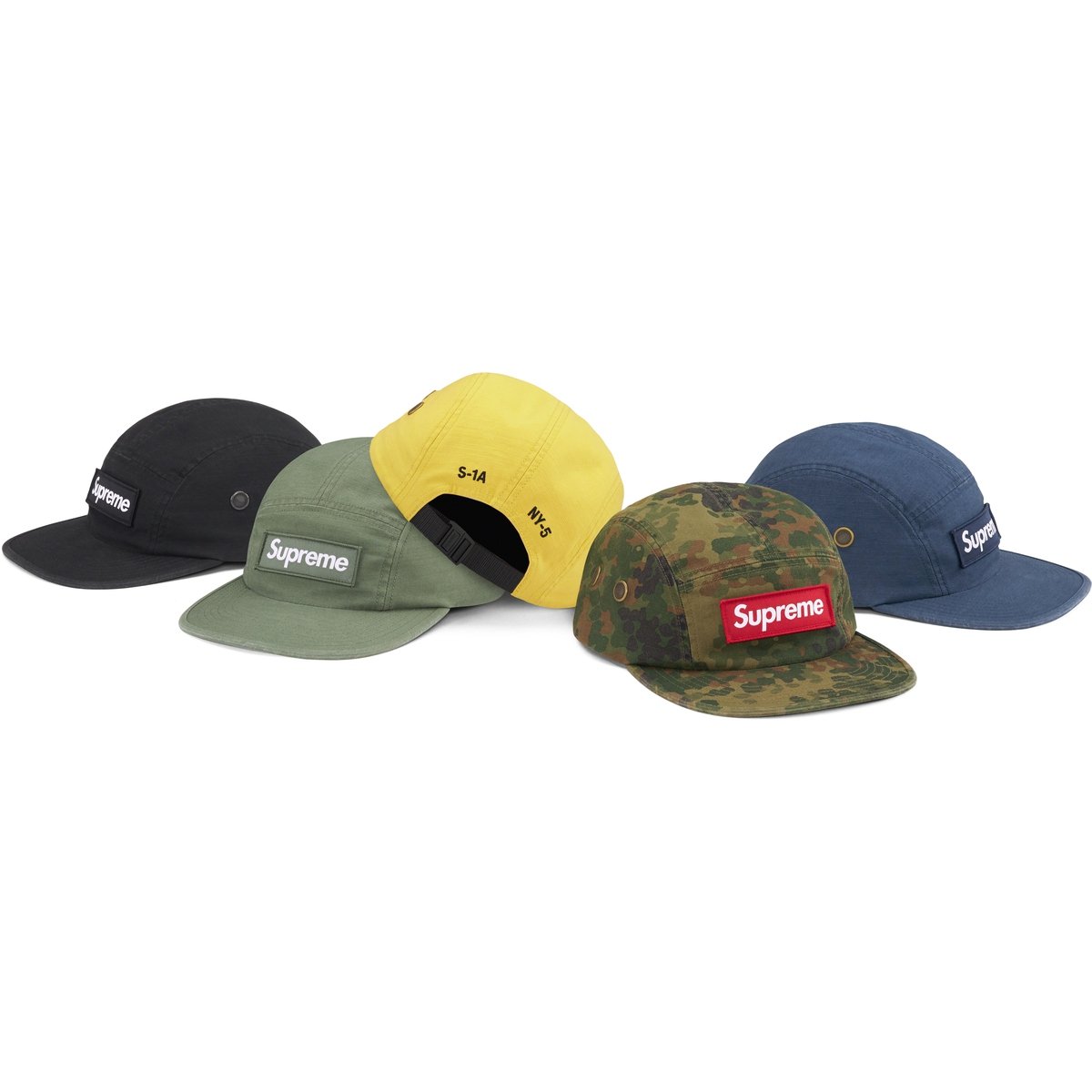 Supreme Military Camp Cap for fall winter 23 season