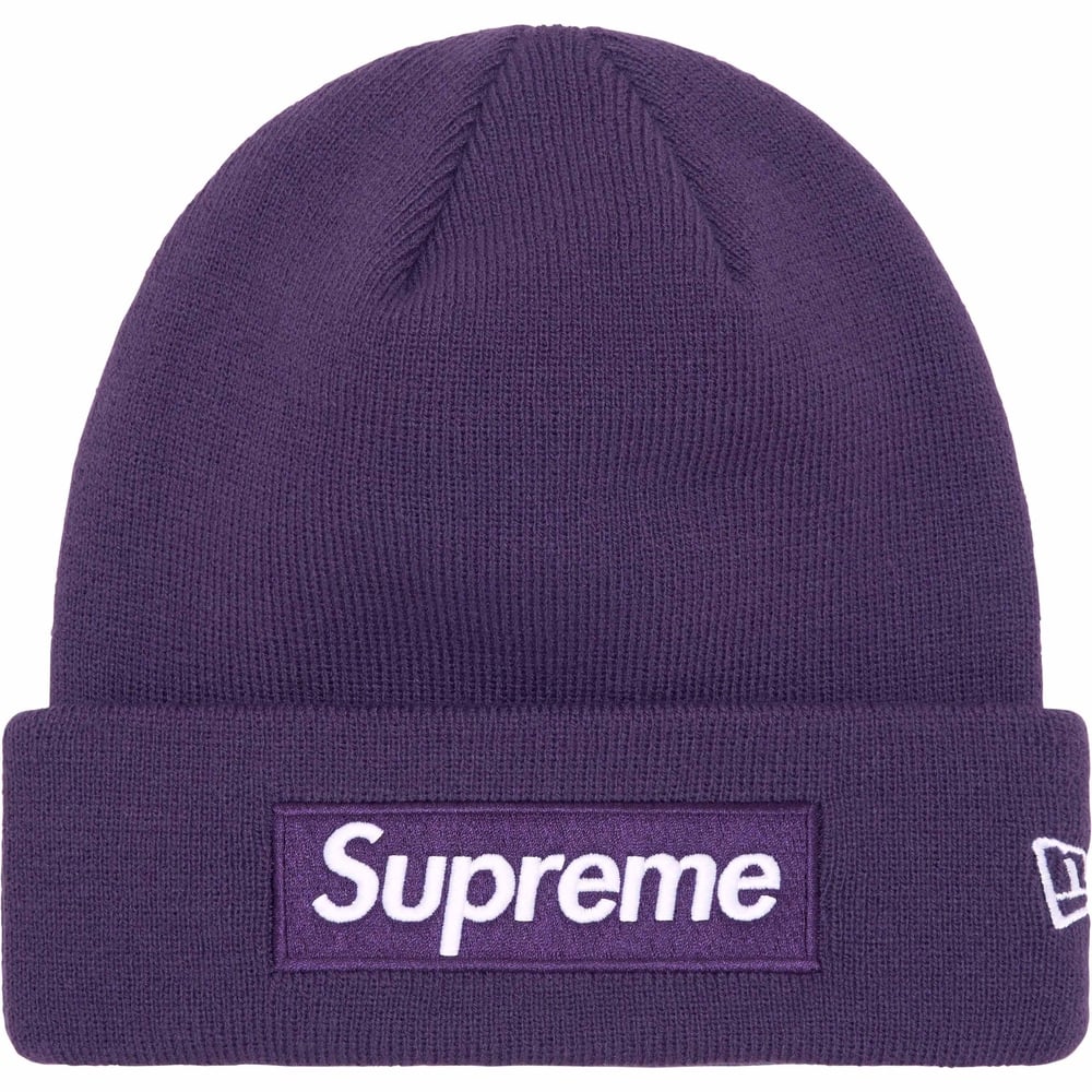 Details on New Era Box Logo Beanie  from fall winter
                                                    2023 (Price is $44)