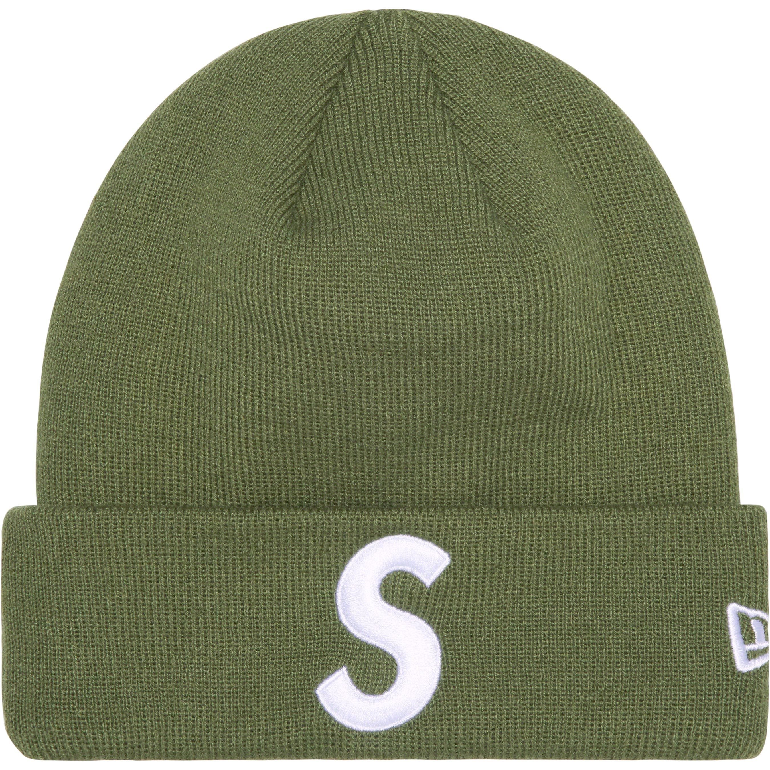 New Era S Logo Beanie - fall winter 2023 - Supreme