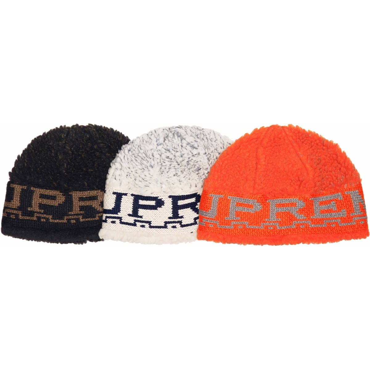 Supreme Sherpa Logo Beanie releasing on Week 18 for fall winter 2023