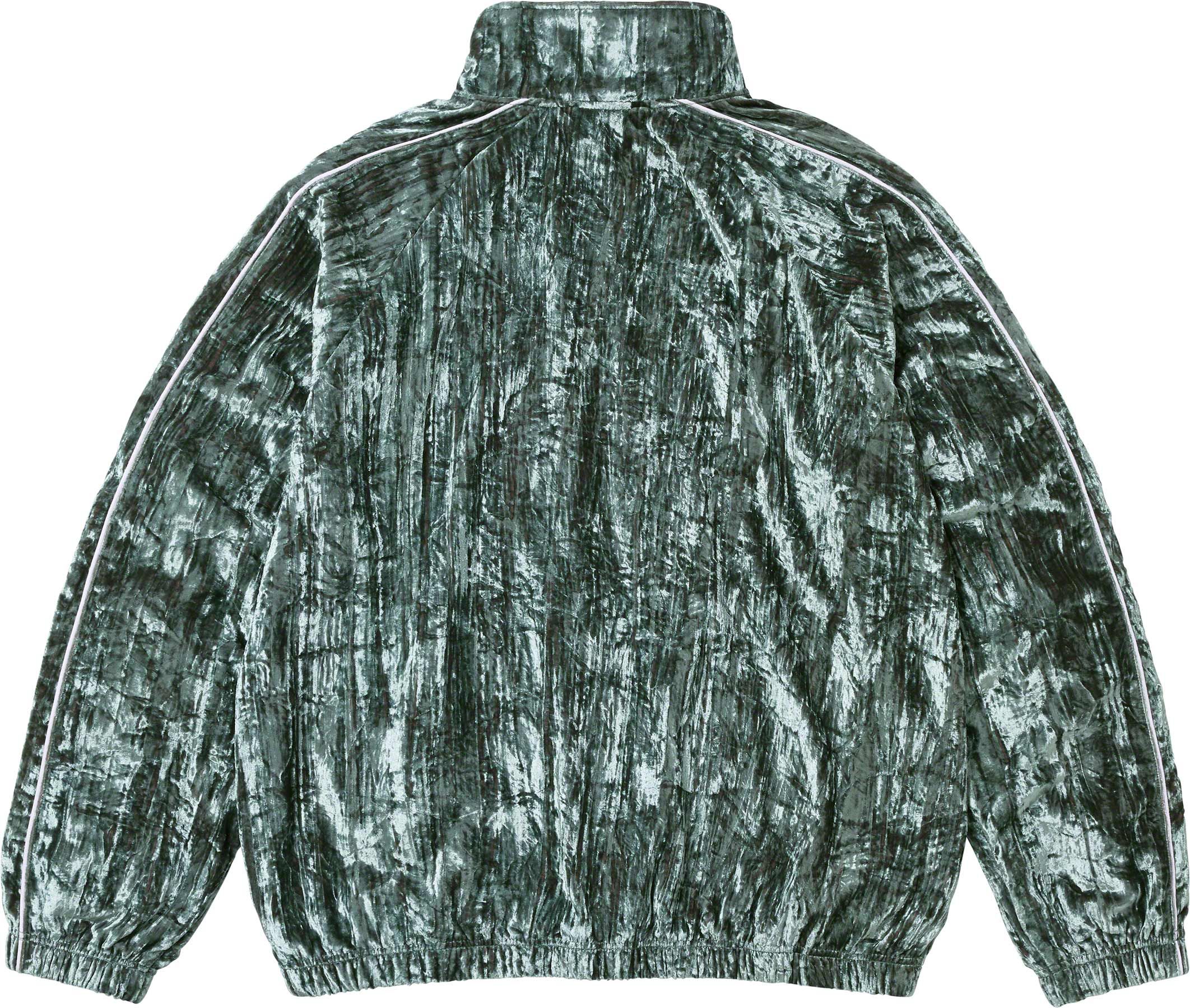 Crushed Velvet Track Jacket - fall winter 2023 - Supreme