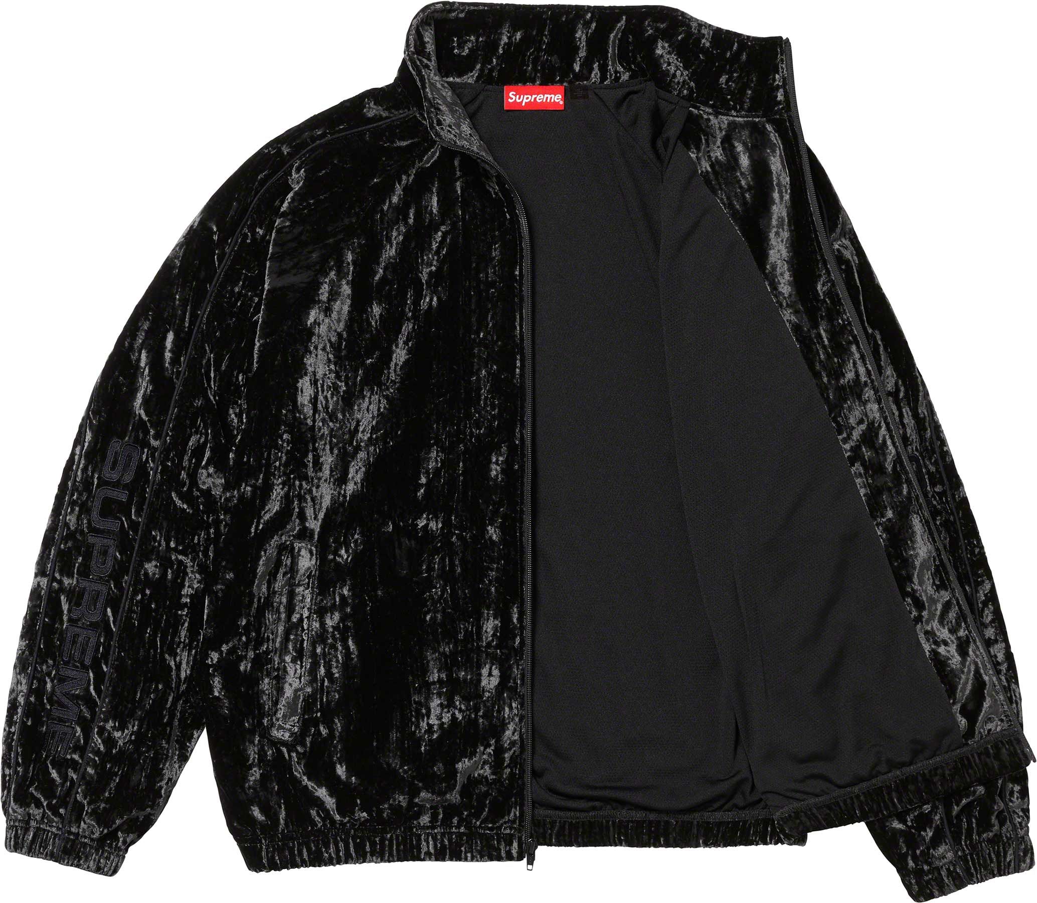 Crushed Velvet Track Jacket - fall winter 2023 - Supreme