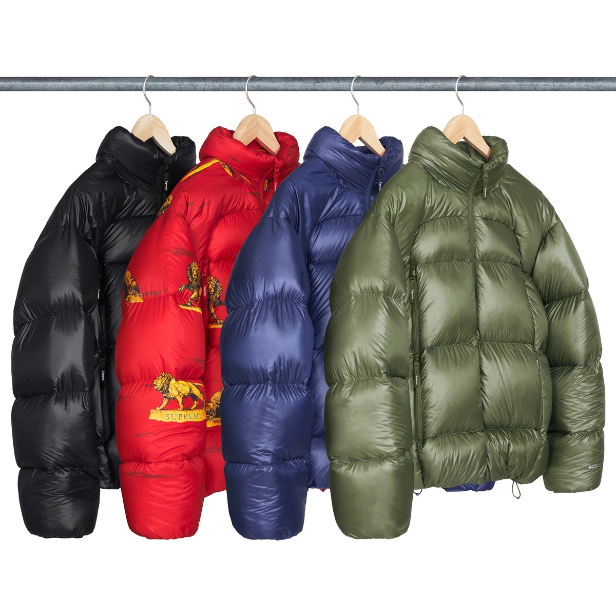 Supreme Featherweight Down Puffer Jacket released during fall winter 23 season