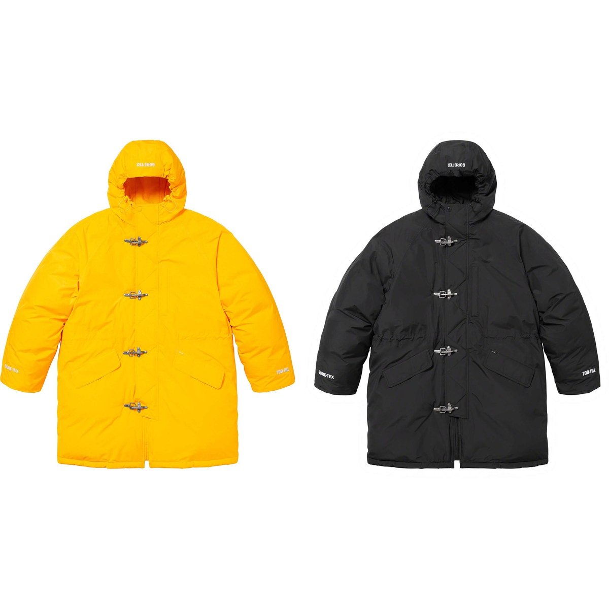 Supreme GORE-TEX 700-Fill Down Clip Parka for fall winter 23 season