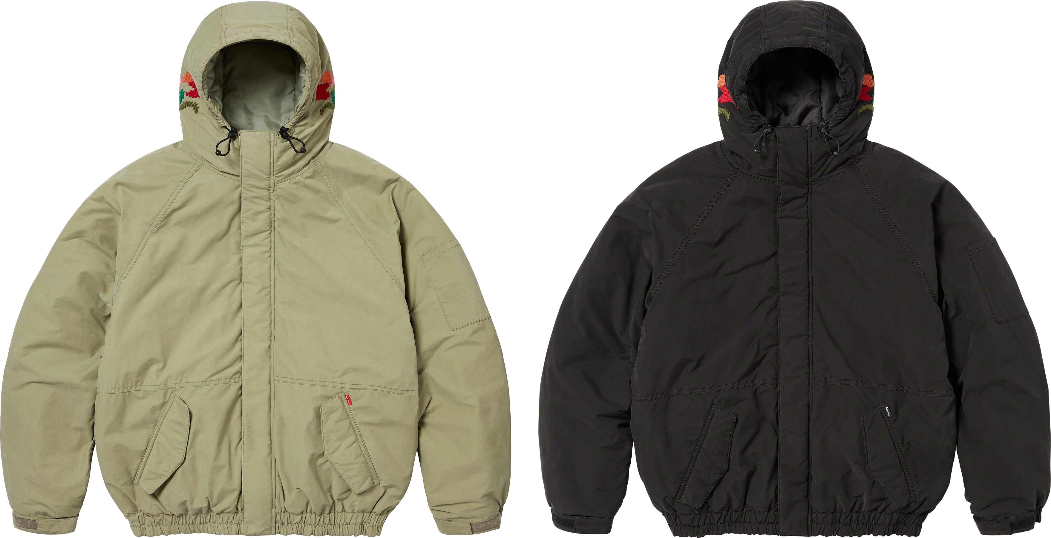 月末値下げSupreme Needlepoint Hooded Jacket