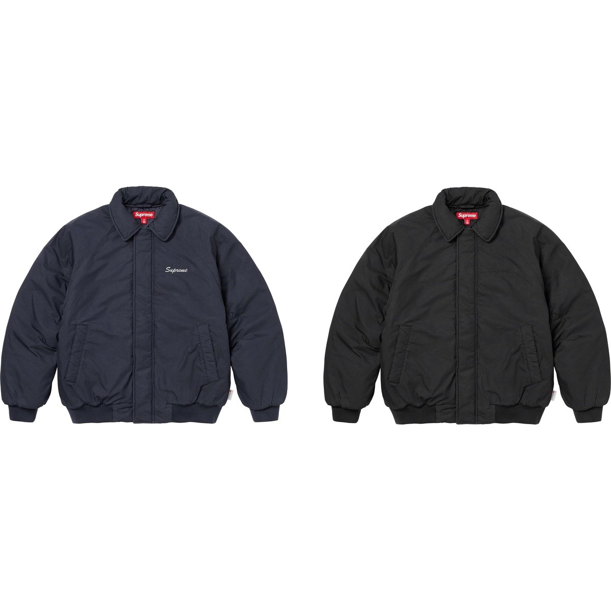 Supreme Peace Embroidered Work Jacket released during fall winter 23 season
