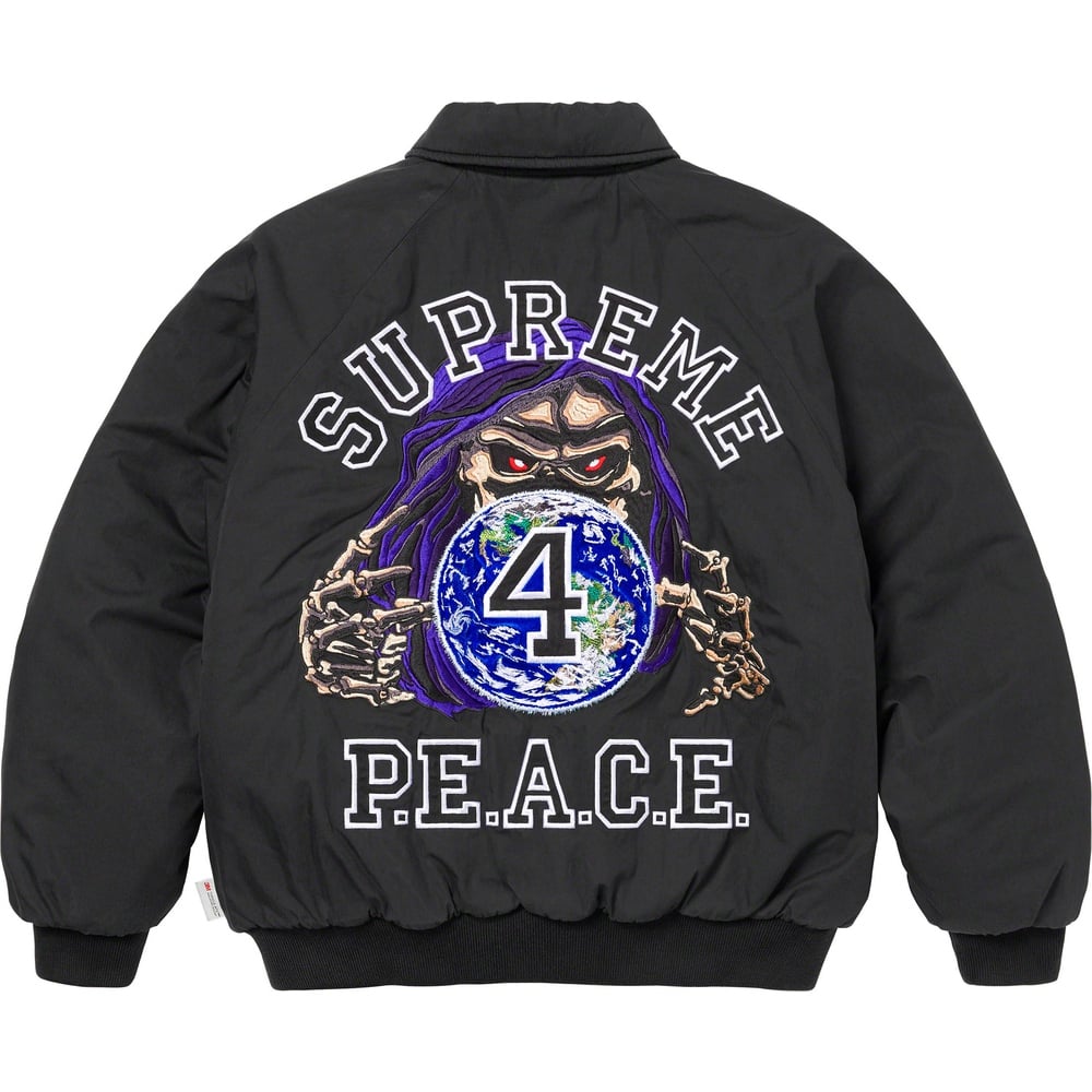 Details on Peace Embroidered Work Jacket  from fall winter
                                                    2023