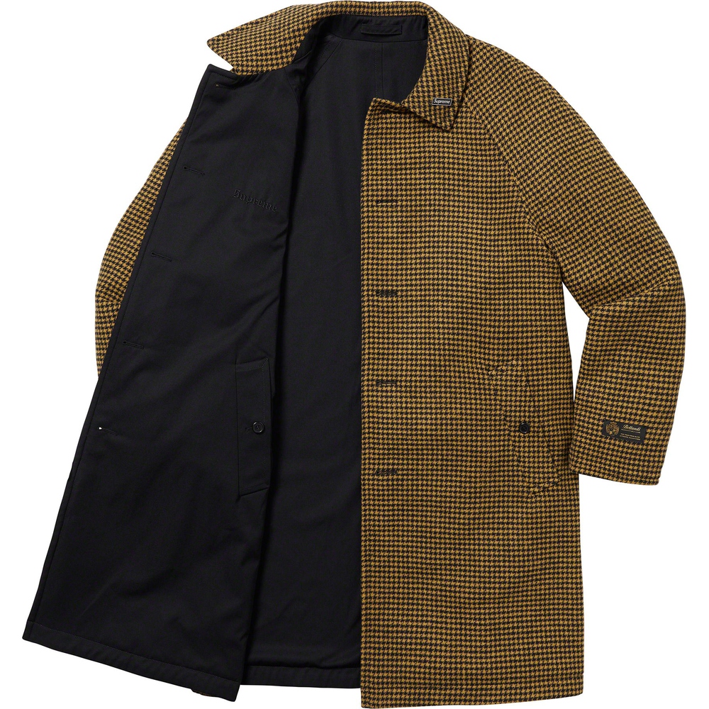 Details on Reversible Houndstooth Overcoat  from fall winter 2023 (Price is $798)