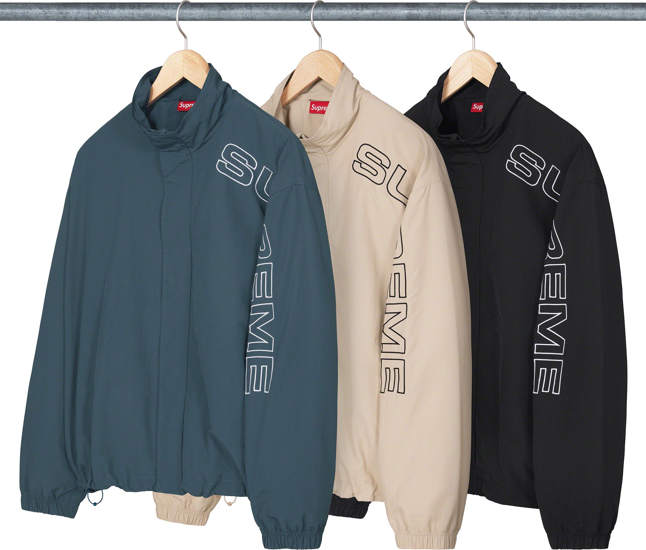 Supreme Spellout Track Jacket Sand Mメンズ - benjaminstrategy.co