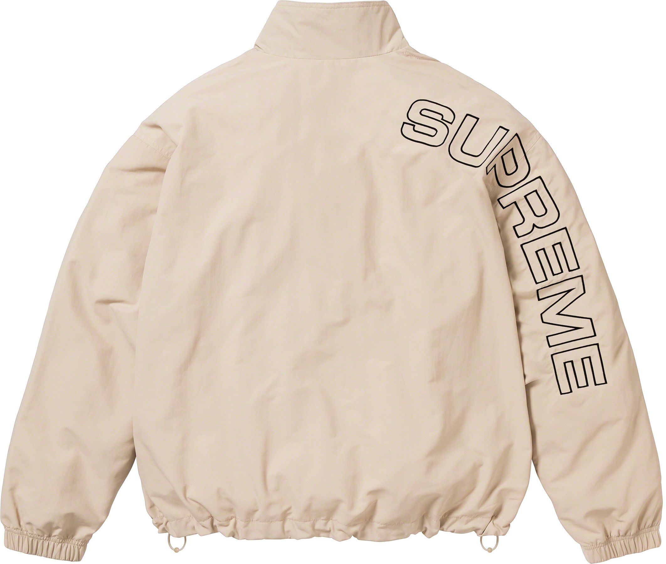 Spellout Embroidered Track Jacket - fall winter 2023 - Supreme