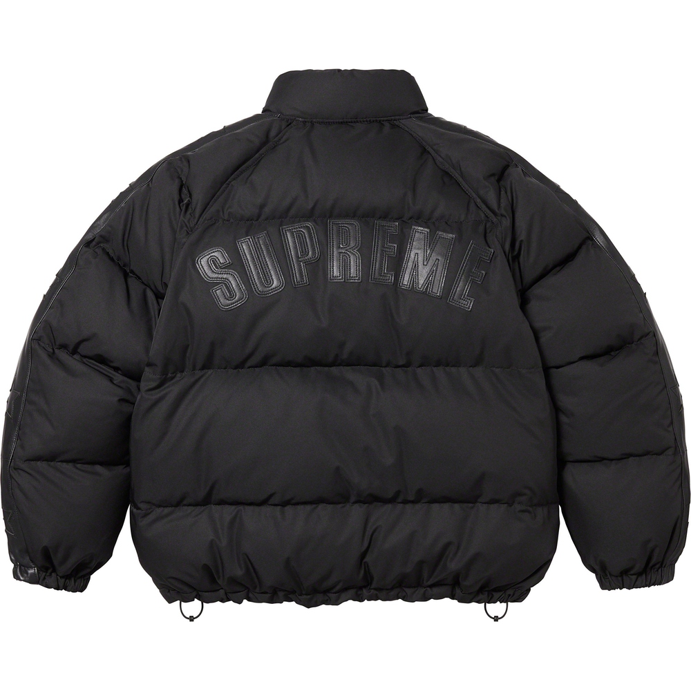 Details on Star Sleeve Down Puffer Jacket  from fall winter
                                                    2023