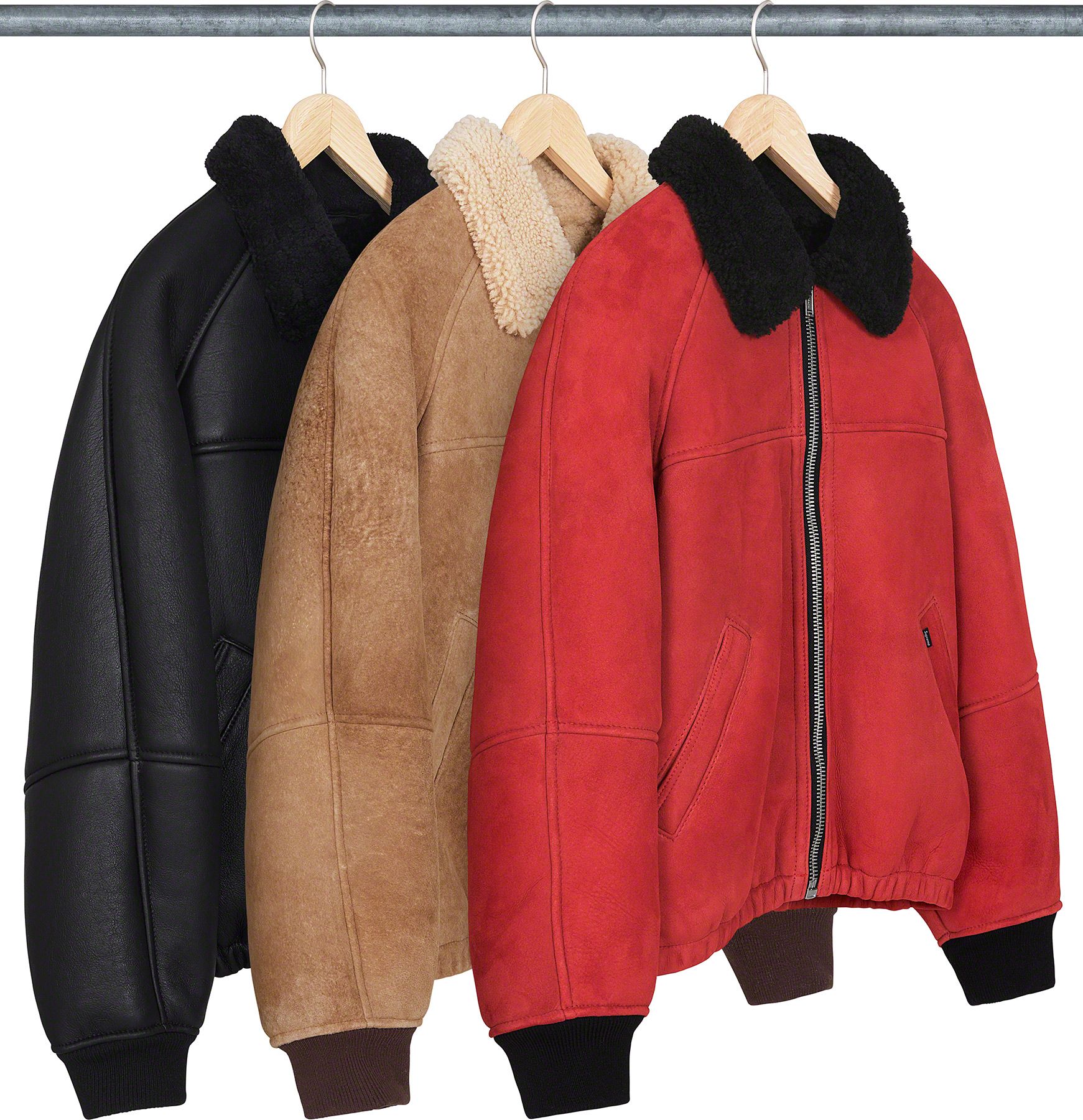 Schott Shearling Bomber Jacket - fall winter 2023 - Supreme