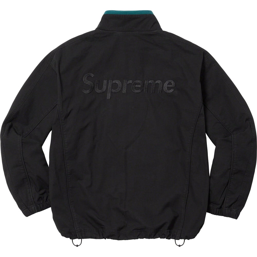 Details on Supreme Umbro Cotton Ripstop Track Jacket  from fall winter 2023 (Price is $188)