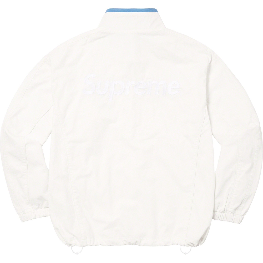 Details on Supreme Umbro Cotton Ripstop Track Jacket  from fall winter 2023 (Price is $188)