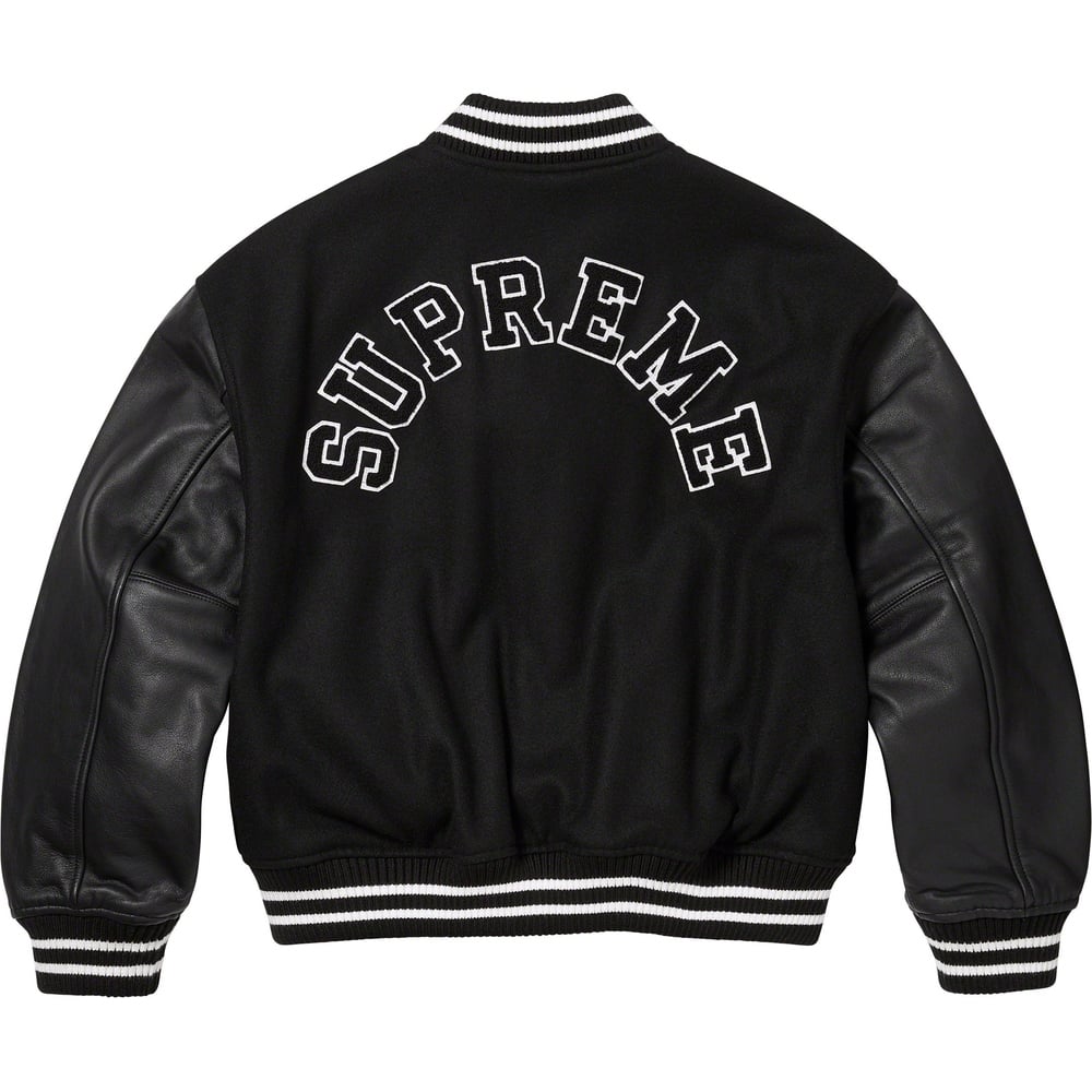 Details on Tiger Varsity Jacket  from fall winter
                                                    2023 (Price is $568)