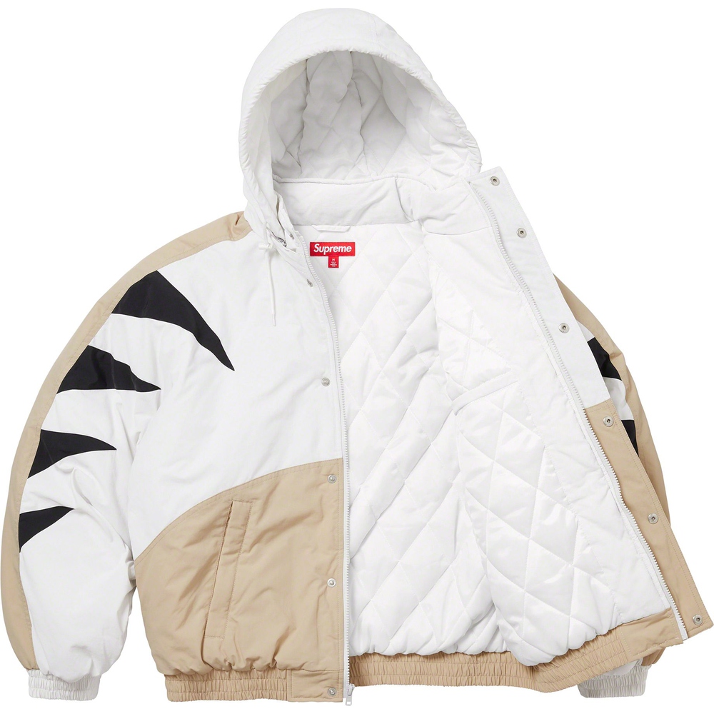 Details on Wildcat Sideline Puffer Jacket  from fall winter
                                                    2023 (Price is $248)