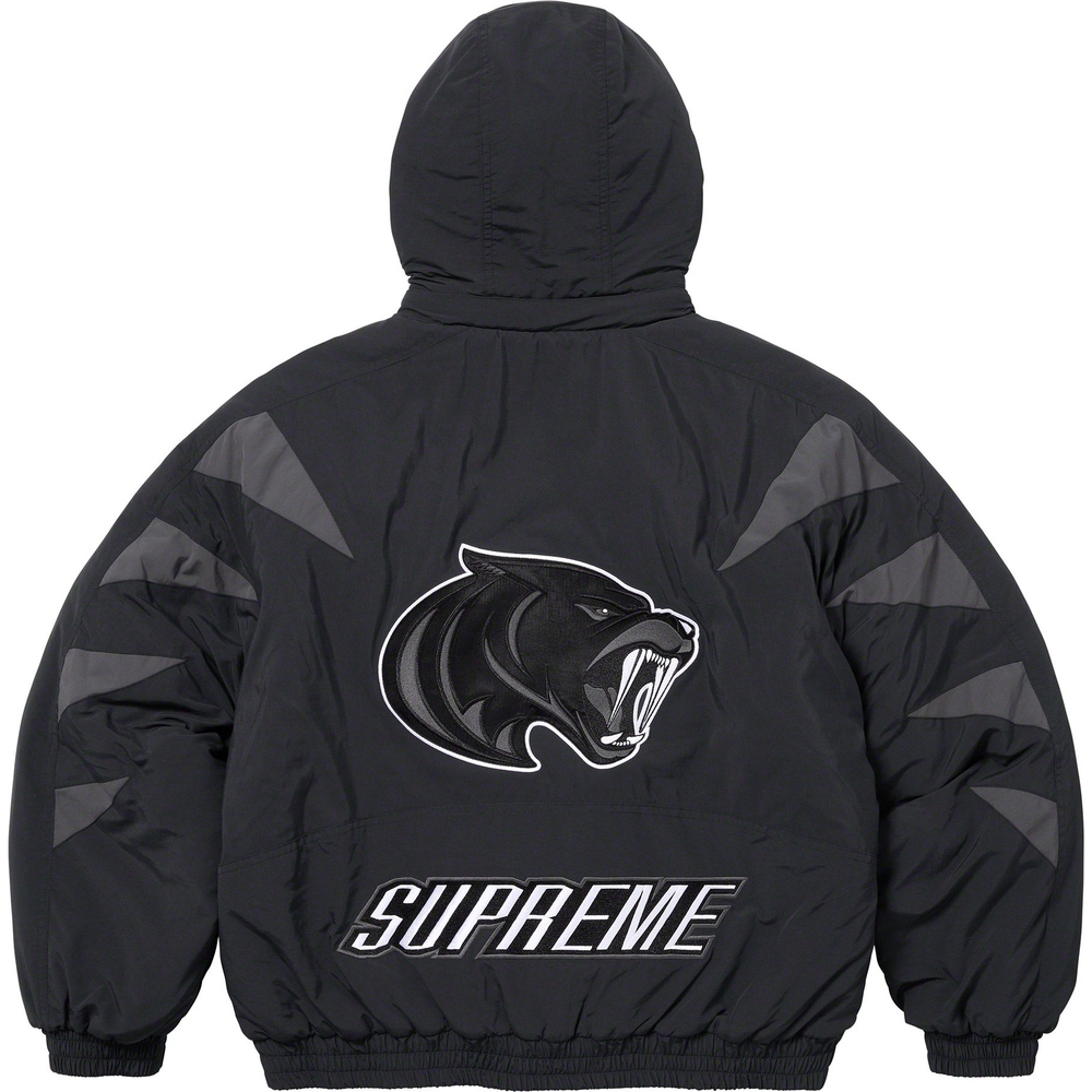 Details on Wildcat Sideline Puffer Jacket  from fall winter
                                                    2023 (Price is $248)