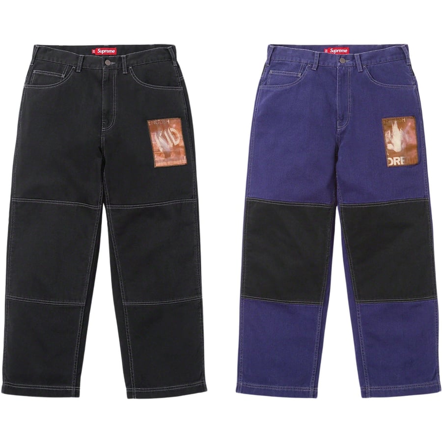 Details on Dream English Kid Twill Panel Pant from fall winter
                                            2023 (Price is $158)