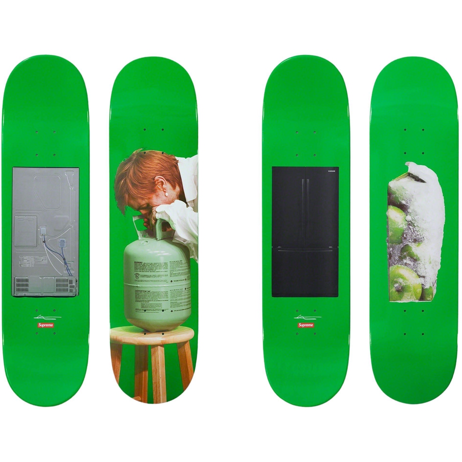 Supreme GreenScreen Skateboard for fall winter 23 season