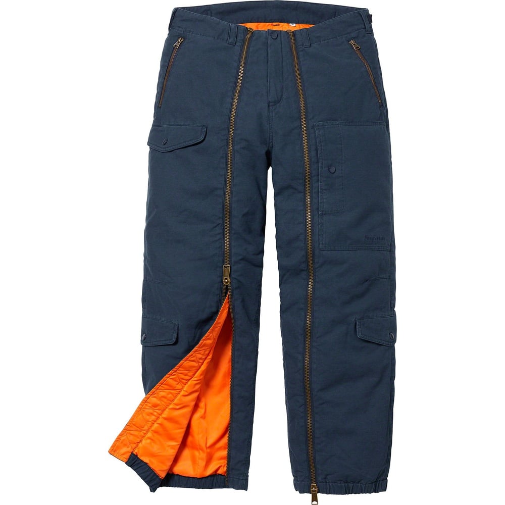 Details on Alpha Industries Cotton Twill Flight Pant  from fall winter
                                                    2023 (Price is $348)