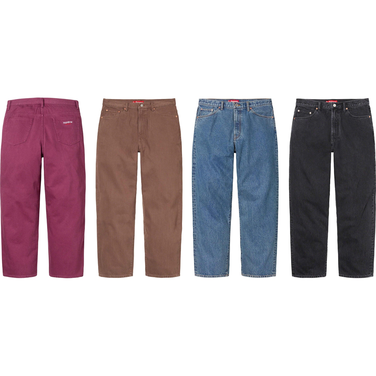Supreme Baggy Jean released during fall winter 23 season