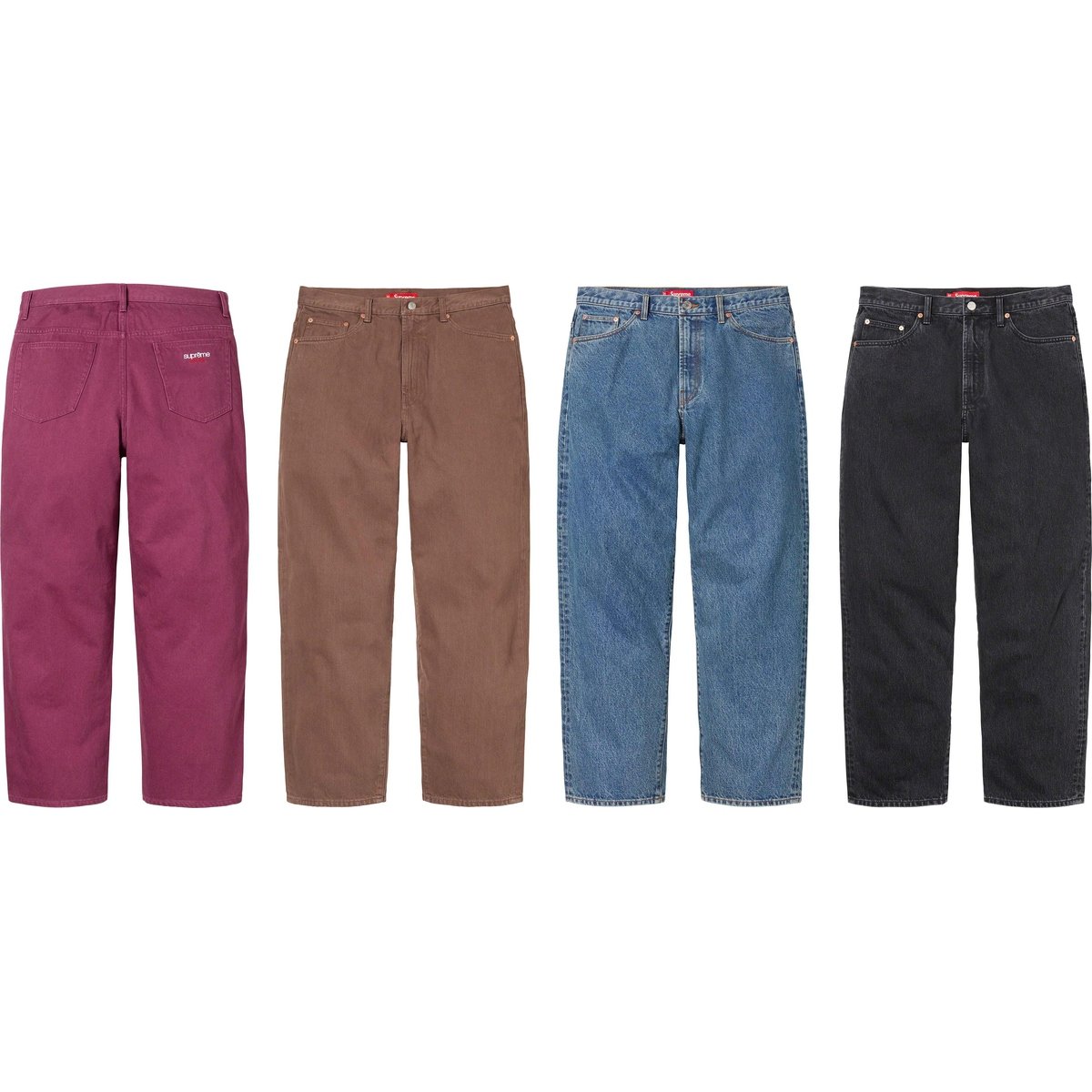 Supreme Baggy Jean releasing on Week 1 for fall winter 2023