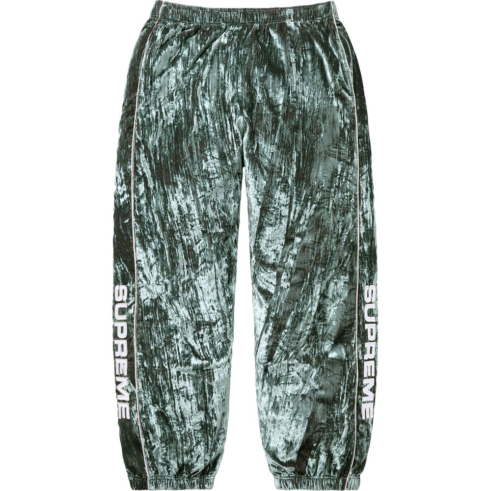 Crushed Velvet Track Pant - fall winter 2023 - Supreme