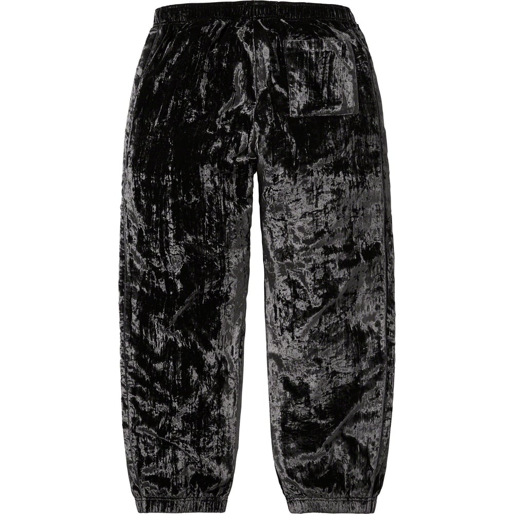 Details on Crushed Velvet Track Pant  from fall winter
                                                    2023