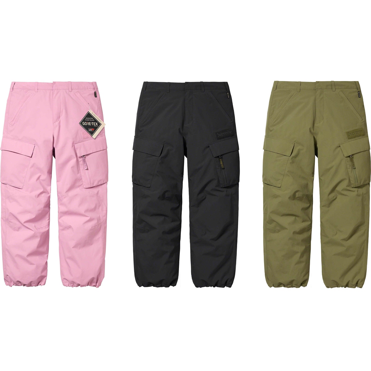 Supreme GORE-TEX Cargo Pant releasing on Week 1 for fall winter 2023