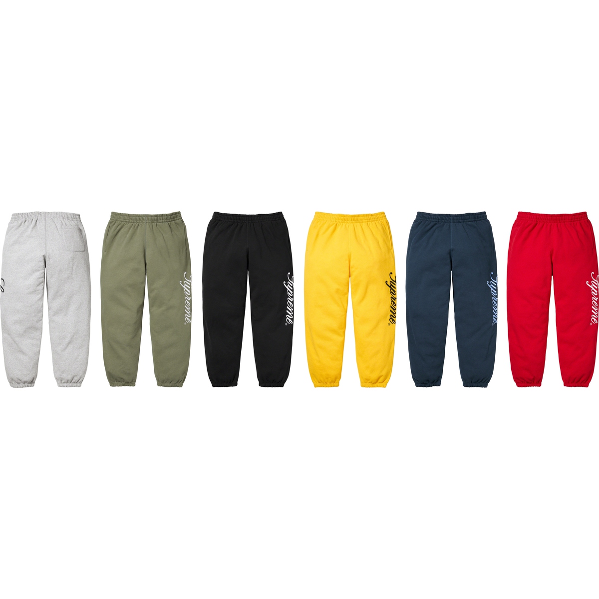 Details on Raised Script Sweatpant from fall winter
                                            2023 (Price is $148)
