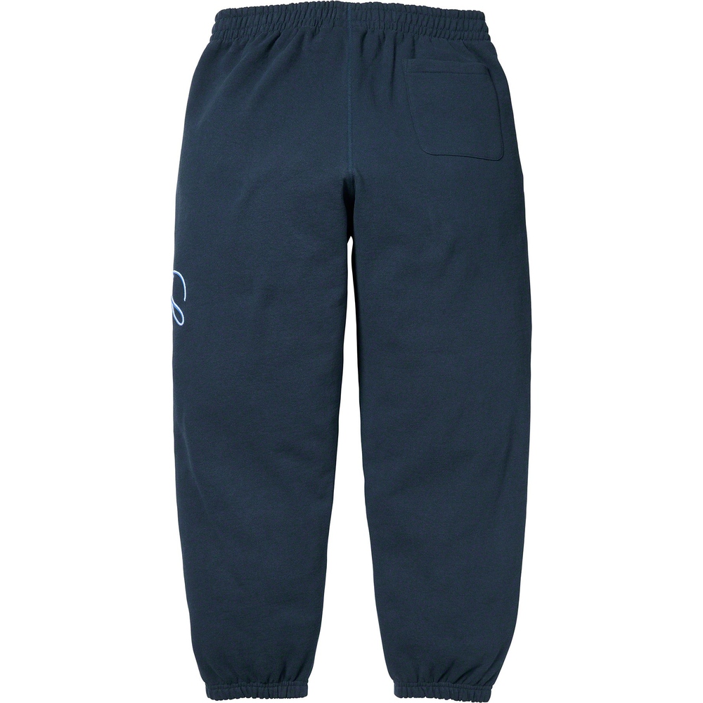 Details on Raised Script Sweatpant  from fall winter
                                                    2023 (Price is $148)