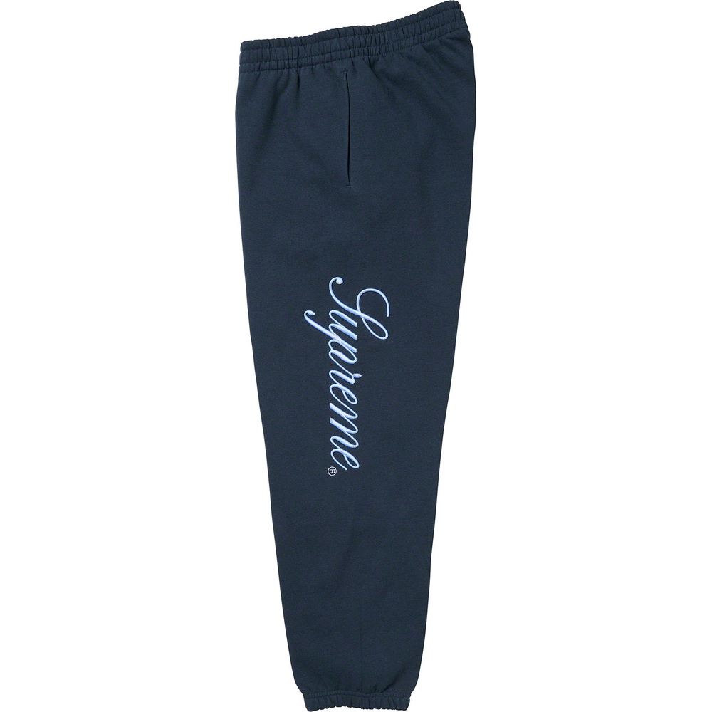 Details on Raised Script Sweatpant  from fall winter
                                                    2023 (Price is $148)