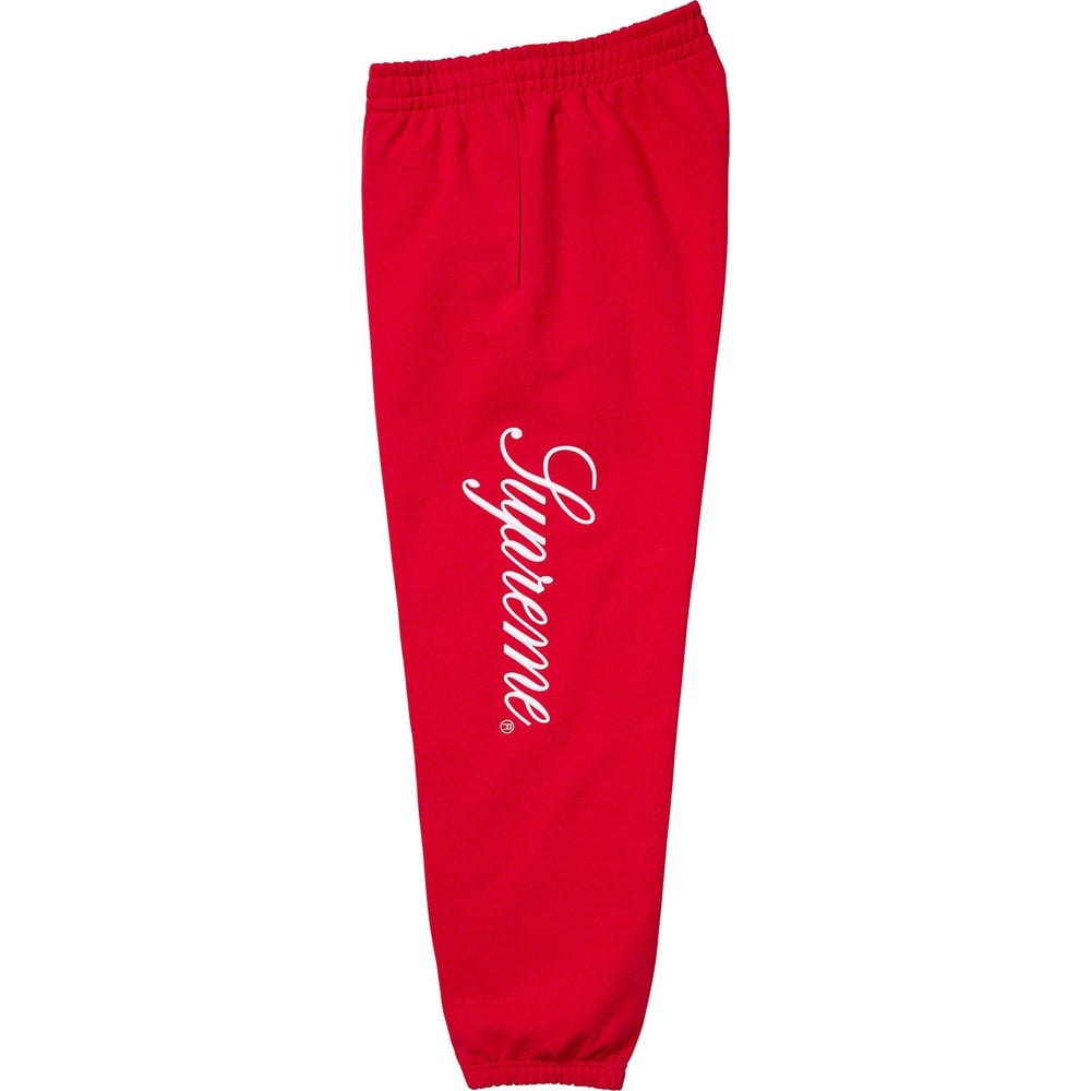 Details on Raised Script Sweatpant  from fall winter
                                                    2023 (Price is $148)