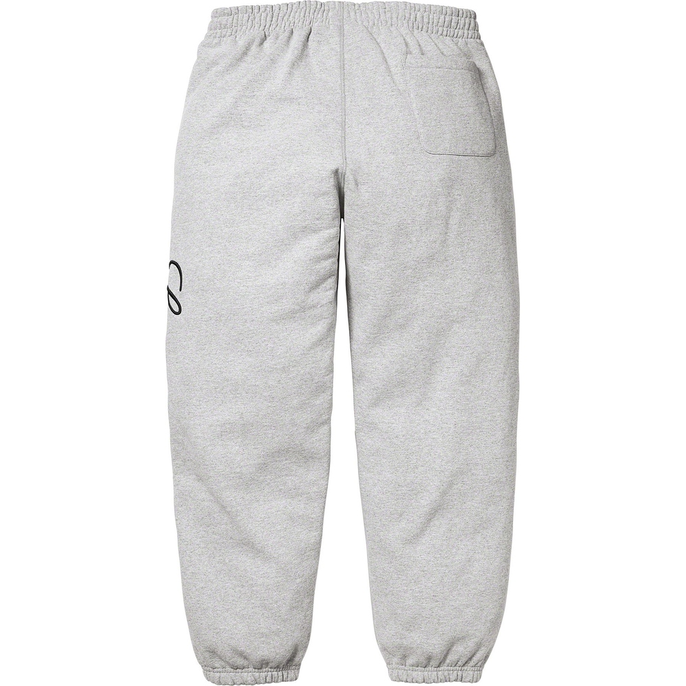 Supreme Raised Script Sweatpant (FW23) - $148