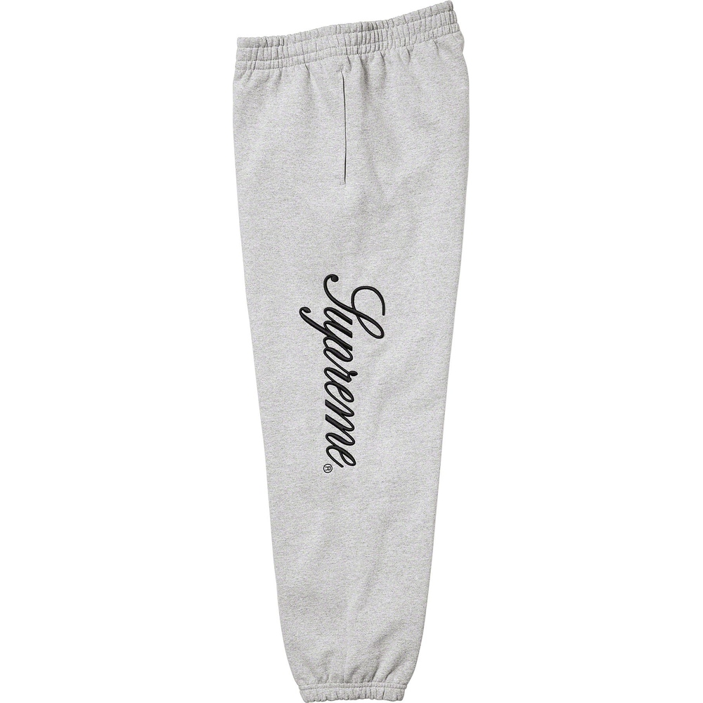 Details on Raised Script Sweatpant  from fall winter
                                                    2023 (Price is $148)