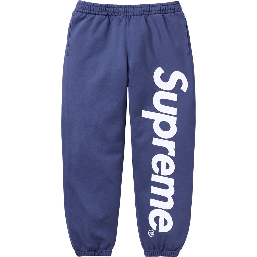 Details on Satin Appliqué Sweatpant  from fall winter
                                                    2023 (Price is $148)