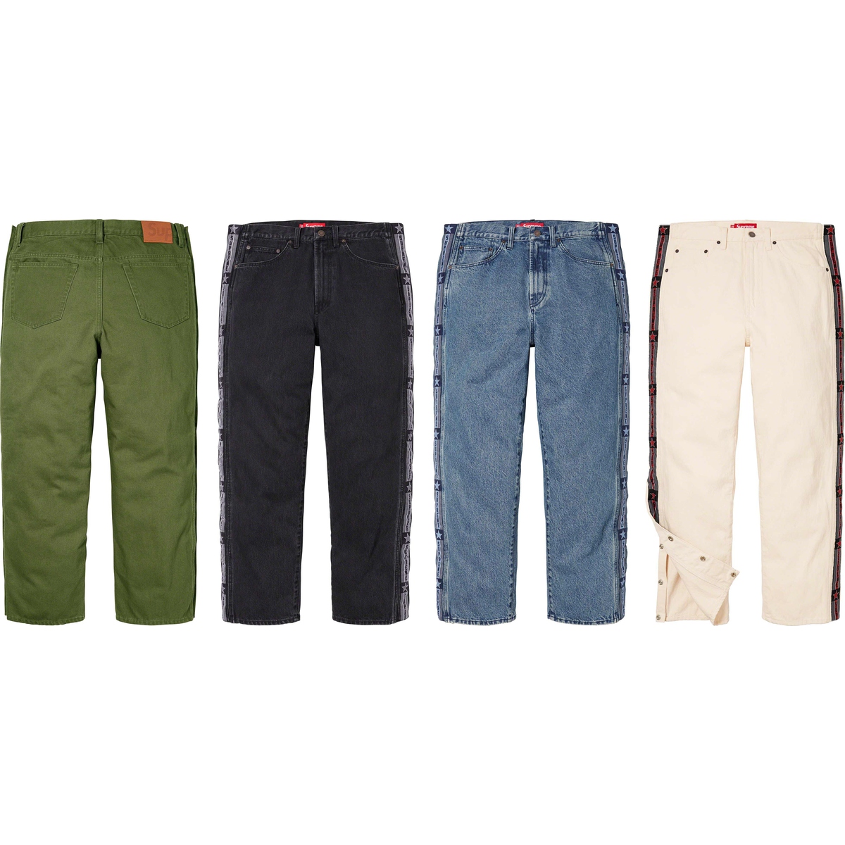 Details on Snap-Off Baggy Jean from fall winter
                                            2023