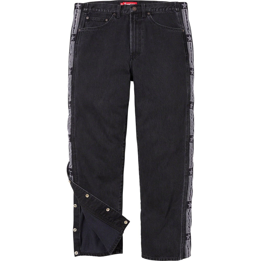 Details on Snap-Off Baggy Jean  from fall winter
                                                    2023 (Price is $178)