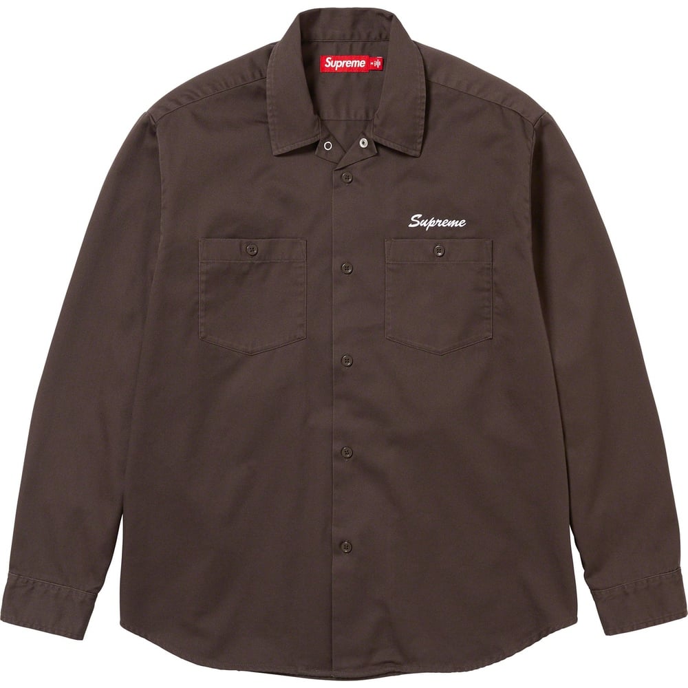 Supreme American Psycho Work Shirt (FW23) - $148