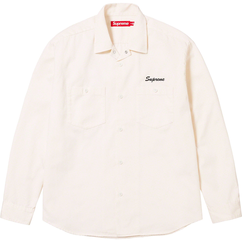 Supreme American Psycho Work Shirt (FW23) - $148