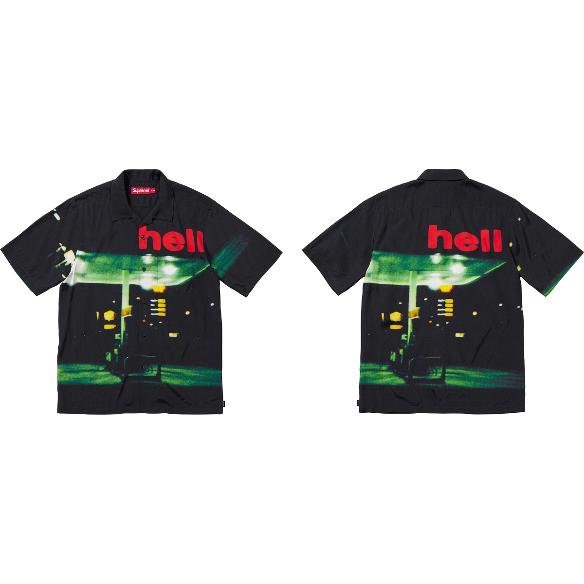Supreme Hell S S Shirt released during fall winter 23 season